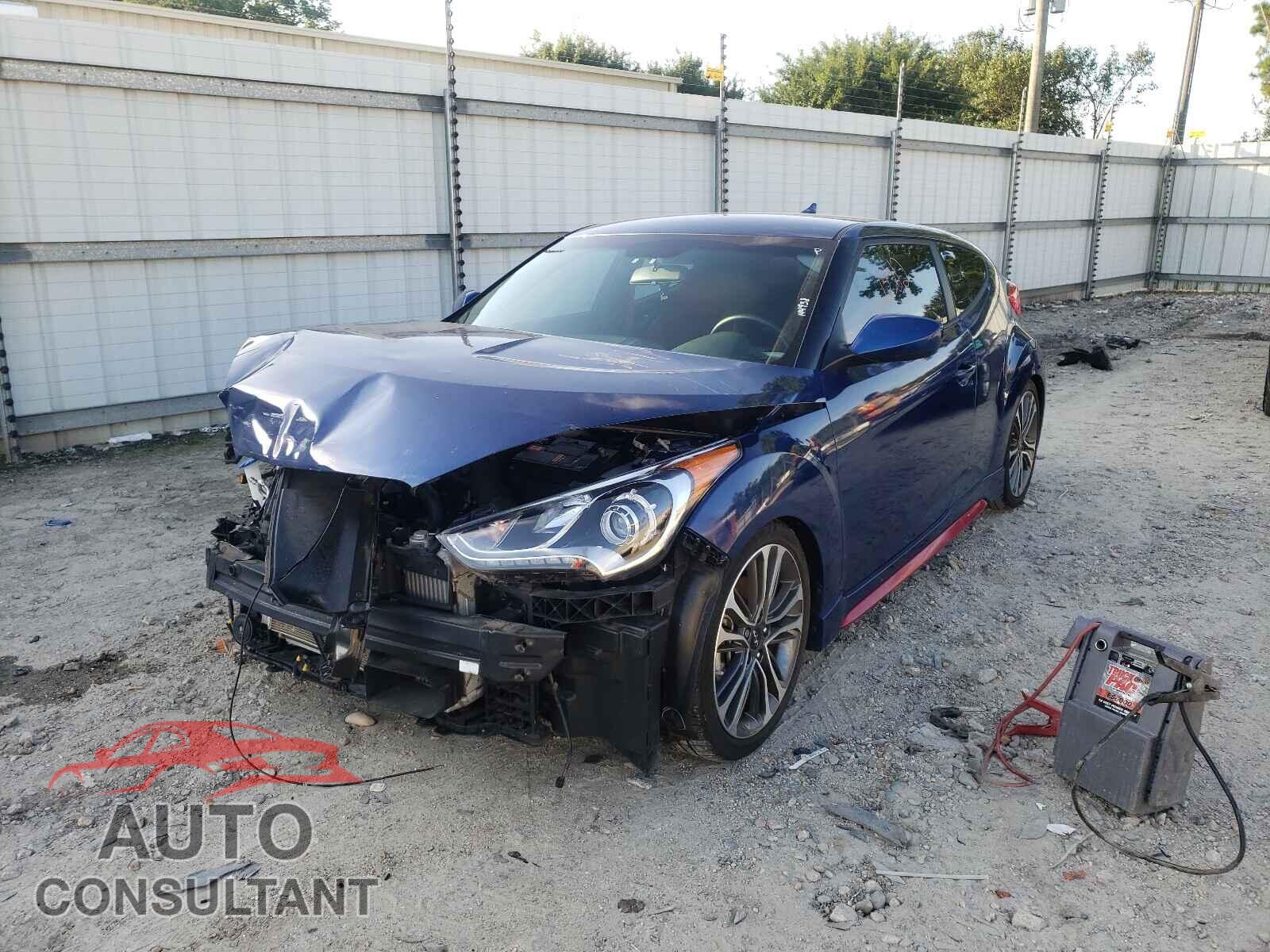 HYUNDAI VELOSTER 2017 - KMHTC6AE3HU315649