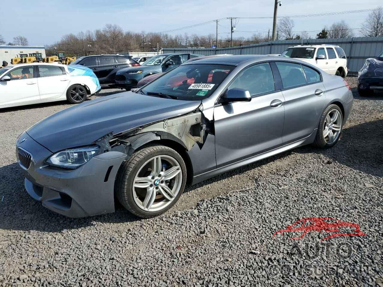 BMW 6 SERIES 2014 - WBA6B8C57ED452468