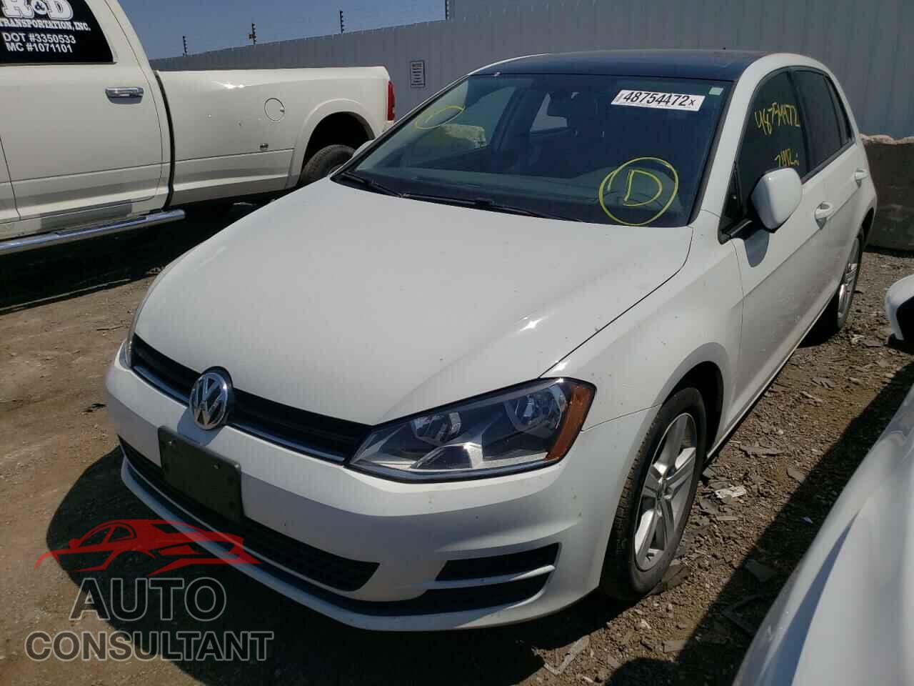 VOLKSWAGEN GOLF 2017 - 3VW217AU7HM002303