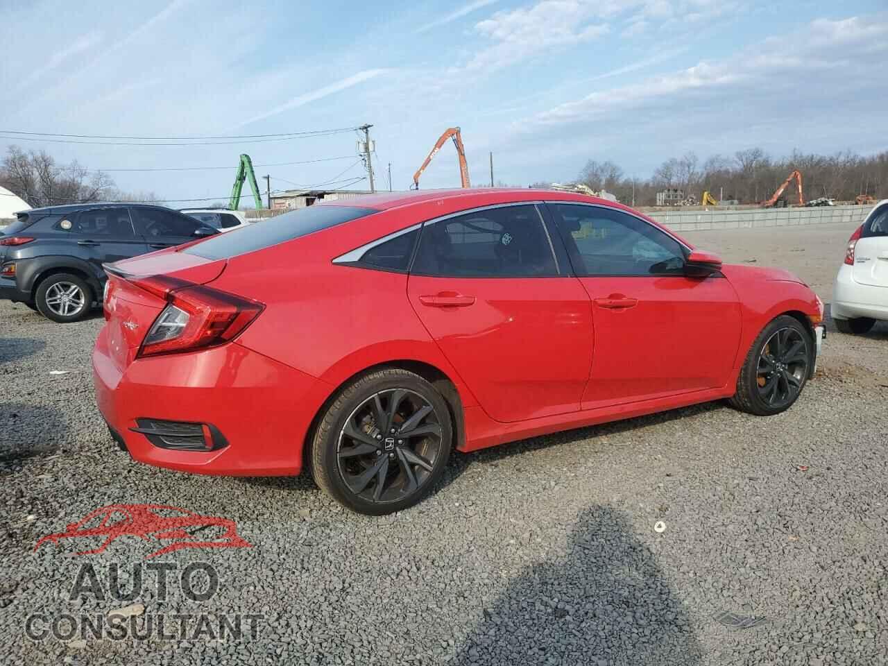HONDA CIVIC 2019 - 2HGFC2F82KH597601