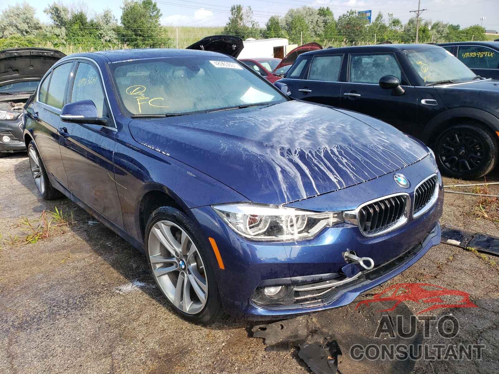 BMW 3 SERIES 2018 - WBA8D9C59JEM31439