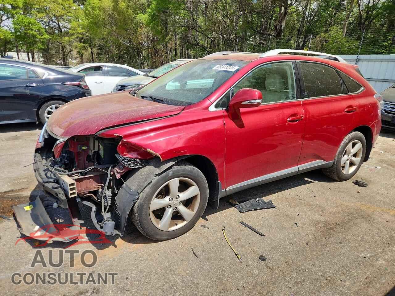 LEXUS RX350 2010 - 2T2BK1BA5AC003641