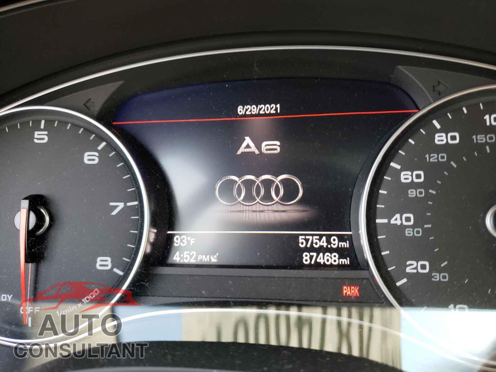 AUDI A6 2017 - WAUG8AFC1HN051565