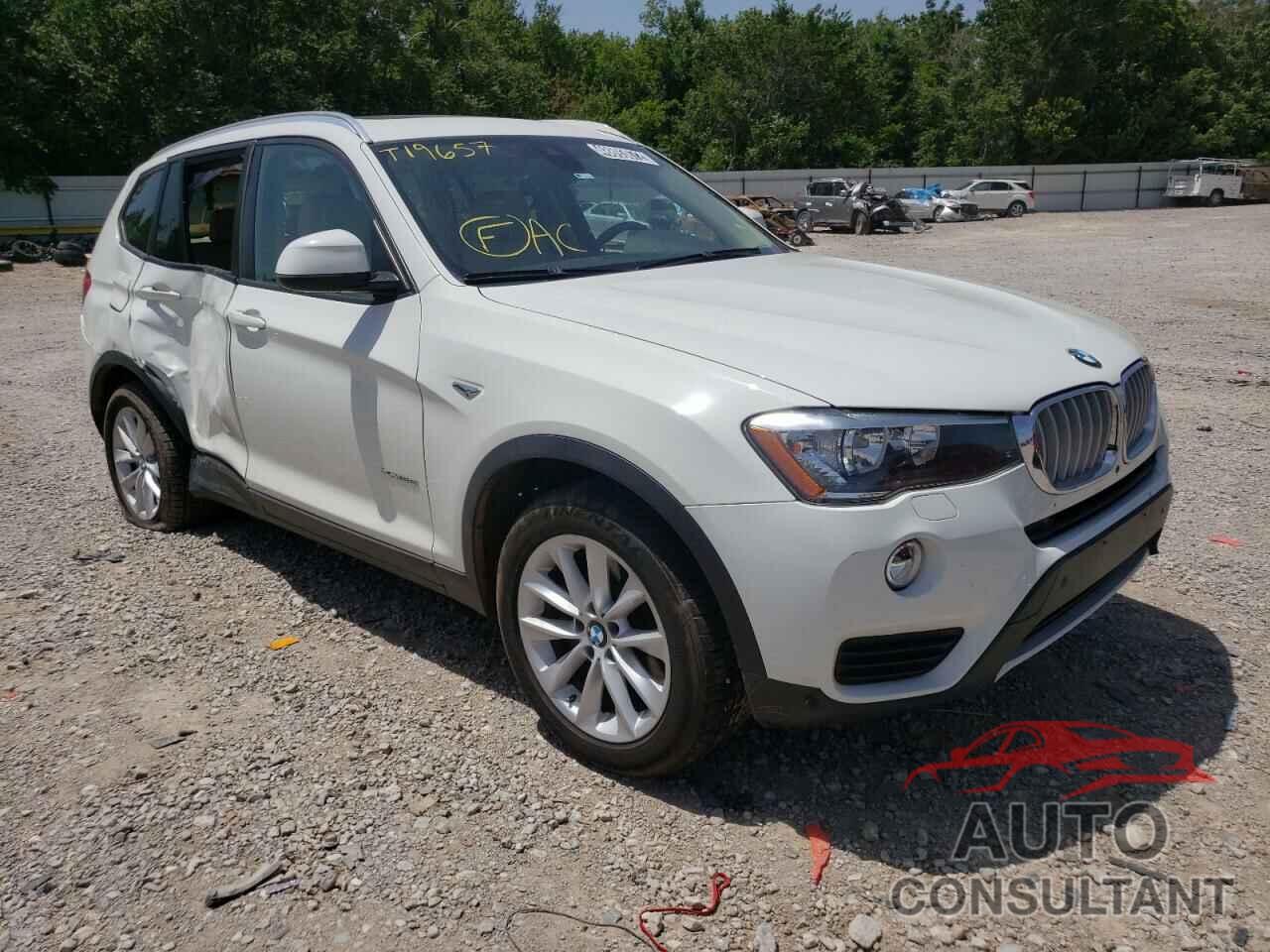 BMW X3 2017 - 5UXWX9C3XH0T19657