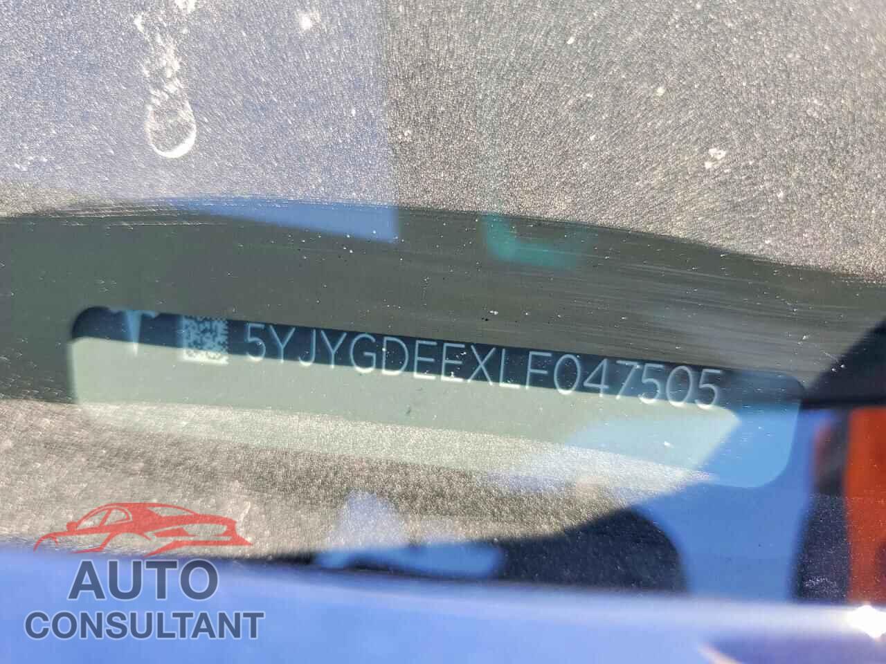 TESLA MODEL Y 2020 - 5YJYGDEEXLF047505
