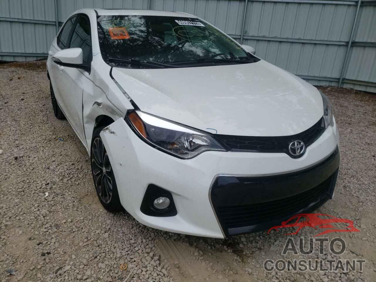 TOYOTA COROLLA 2016 - 5YFBURHE2GP499918