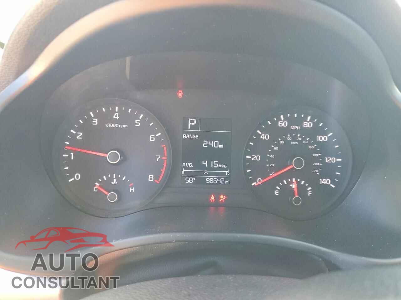 KIA RIO 2019 - 3KPA24AB8KE209907