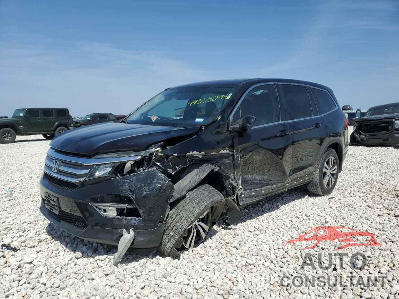 HONDA PILOT 2016 - 5FNYF6H57GB091509