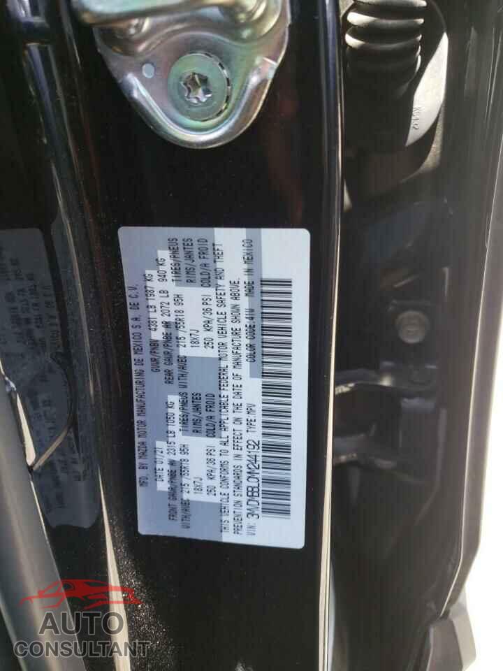 MAZDA CX30 2021 - 3MVDMBBL0MM244192