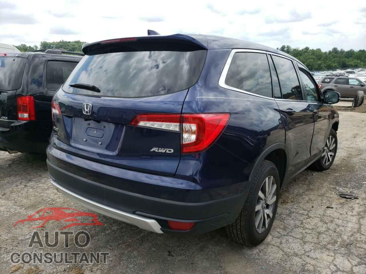 HONDA PILOT 2019 - 5FNYF6H51KB077985