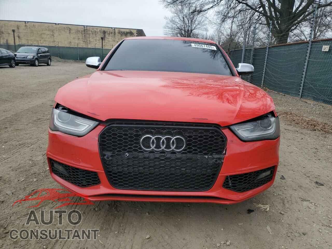 AUDI S4/RS4 2013 - WAUBGAFL8DA100341