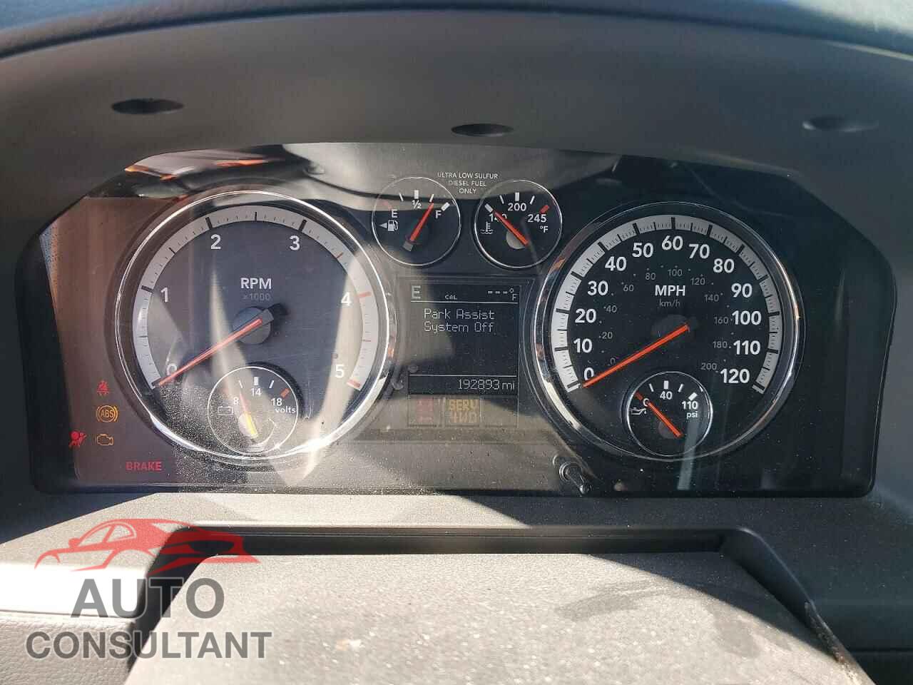 DODGE RAM 2500 2010 - 3D7UT2CL0AG186331
