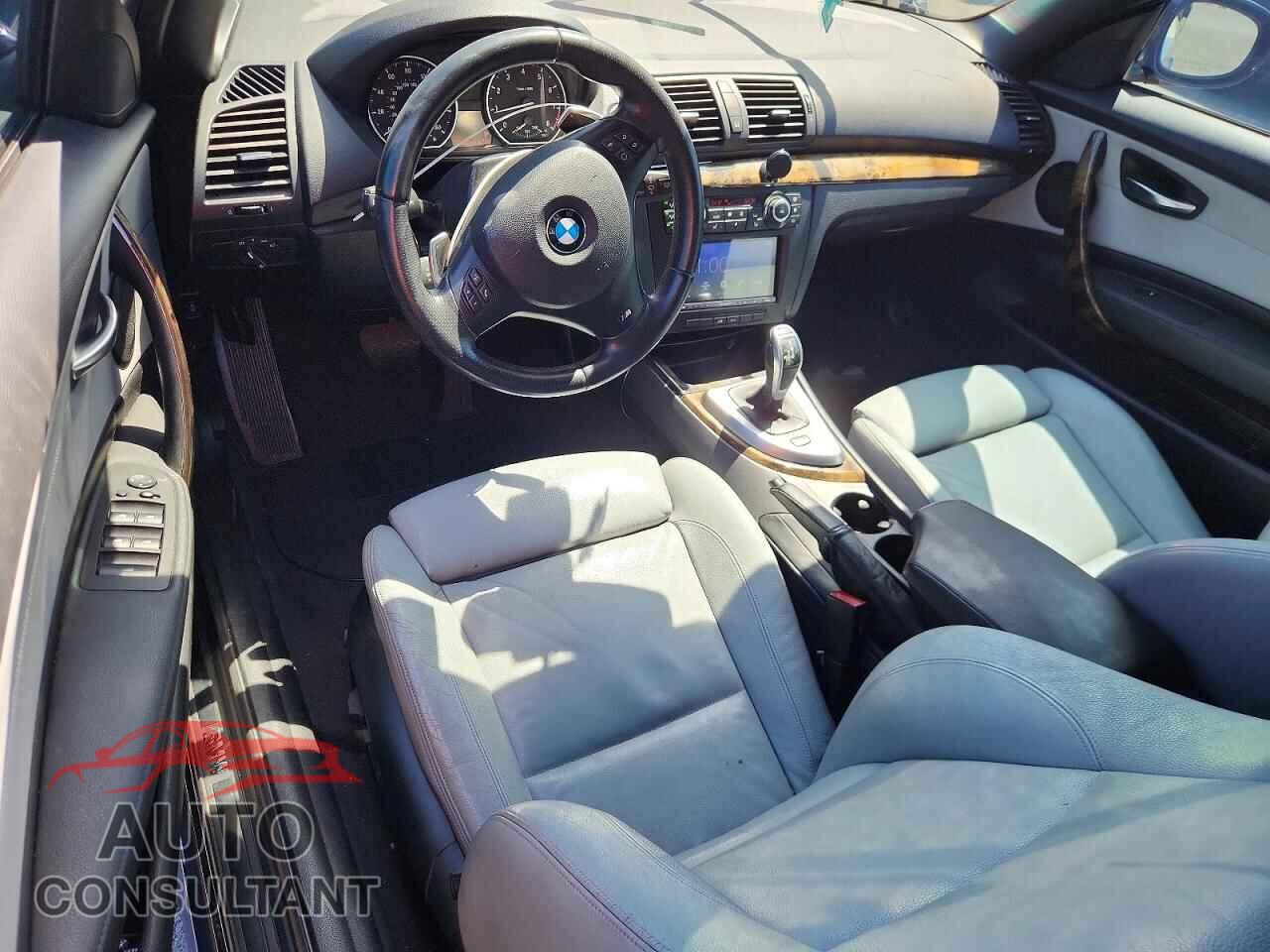 BMW 1 SERIES 2011 - WBAUN7C58BVM25259