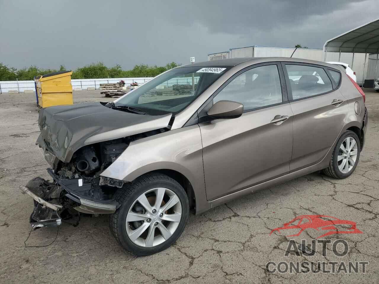 HYUNDAI ACCENT 2012 - KMHCU5AE1CU018668