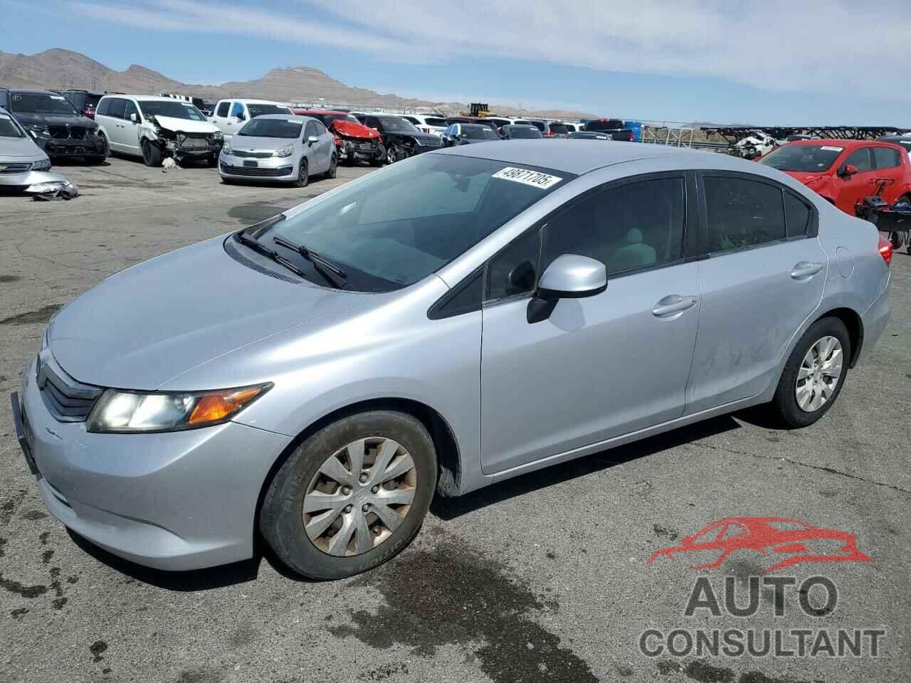 HONDA CIVIC 2012 - 2HGFB2F54CH603361
