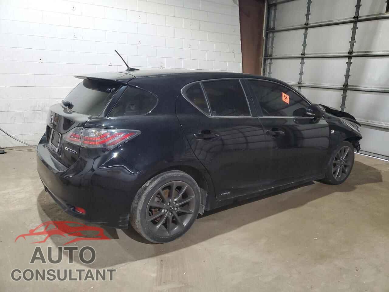 LEXUS CT 200 2012 - JTHKD5BH3C2118161