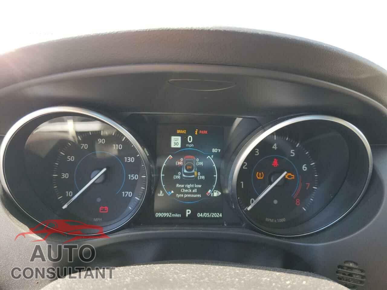JAGUAR F-PACE 2020 - SADCJ2FX8LA642852