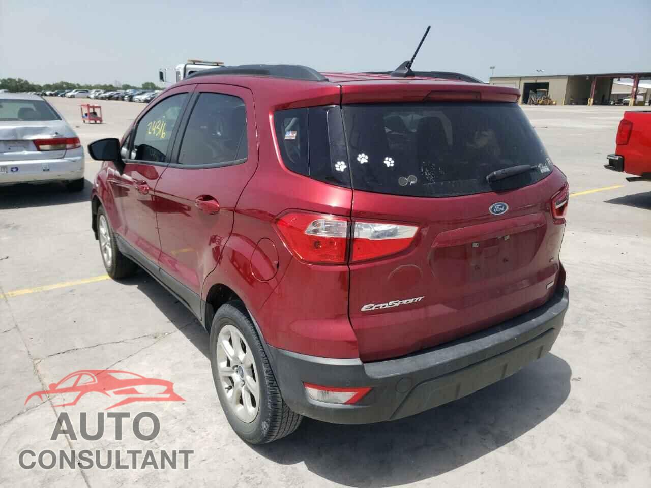 FORD ECOSPORT 2019 - MAJ3S2GE6KC278686