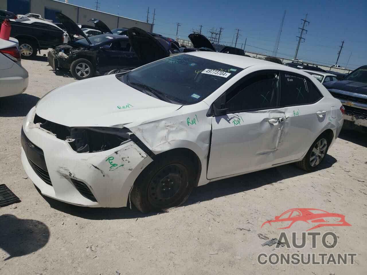 TOYOTA COROLLA 2016 - 2T1BURHE4GC657269