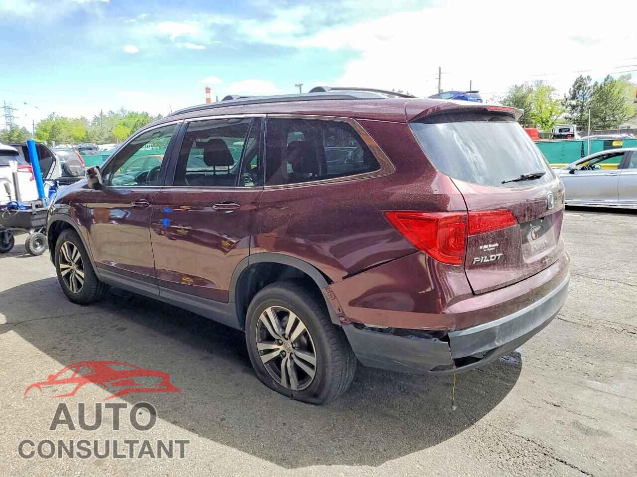 HONDA PILOT 2017 - 5FNYF6H37HB067954
