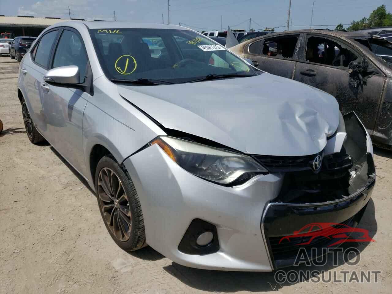 TOYOTA COROLLA 2016 - 2T1BURHE3GC525989