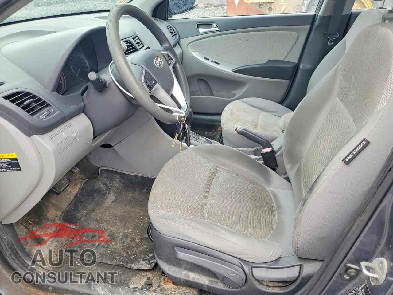 HYUNDAI ACCENT 2012 - KMHCT4AE4CU235399