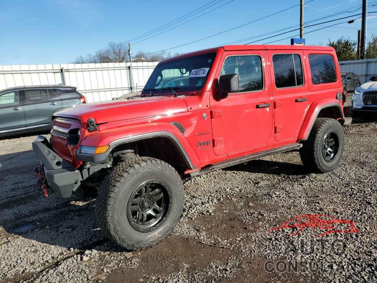 JEEP WRANGLER 2018 - 1C4HJXEG1JW104297