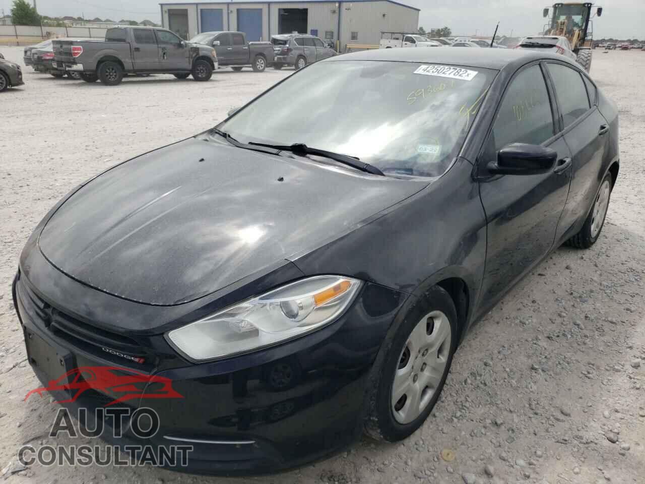 DODGE DART 2016 - 1C3CDFAA4GD593607