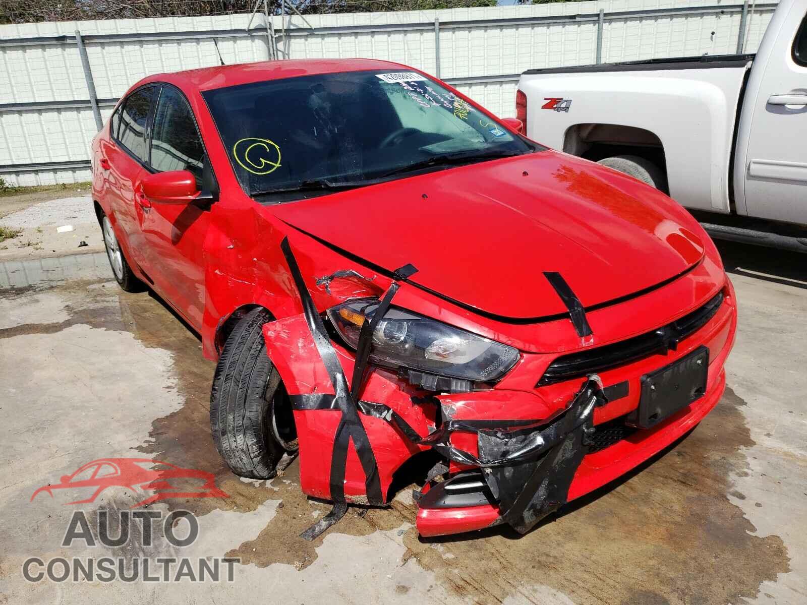 DODGE DART 2016 - 1C3CDFBB8GD701587