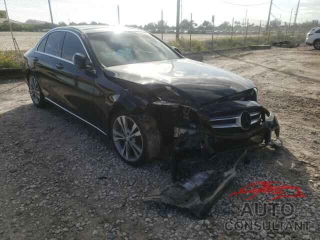 MERCEDES-BENZ C-CLASS 2017 - 55SWF4JB1HU233753
