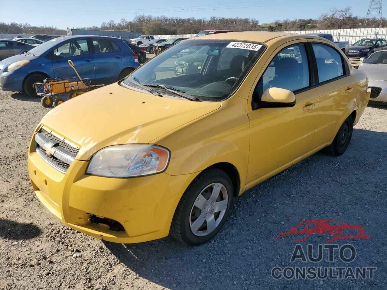 CHEVROLET AVEO 2011 - KL1TD5DE7BB151680