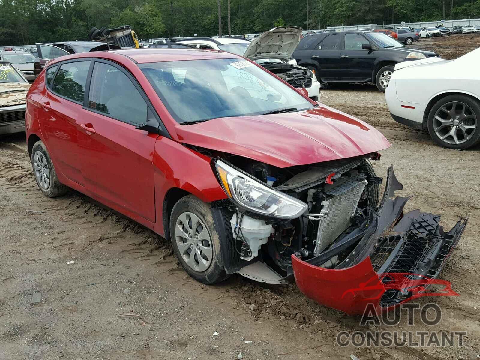 HYUNDAI ACCENT 2017 - KMHCT5AE8HU345448