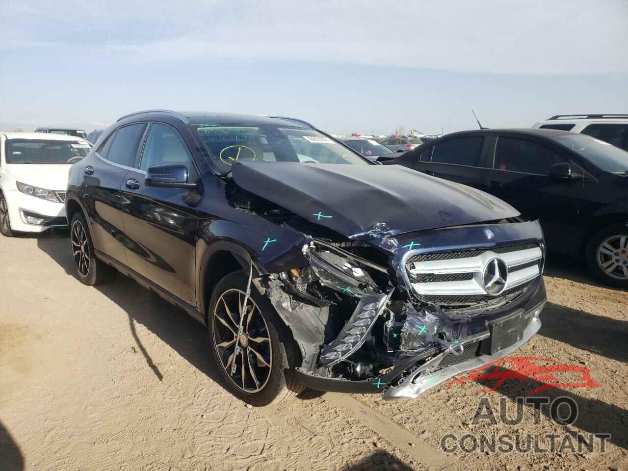 MERCEDES-BENZ GLA-CLASS 2017 - WDCTG4GB6HJ334251