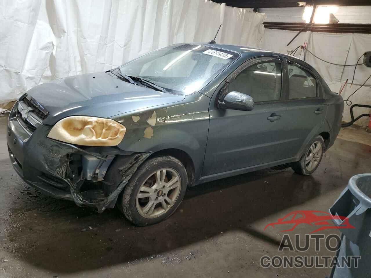 CHEVROLET AVEO 2010 - KL1TD5DE9AB110353