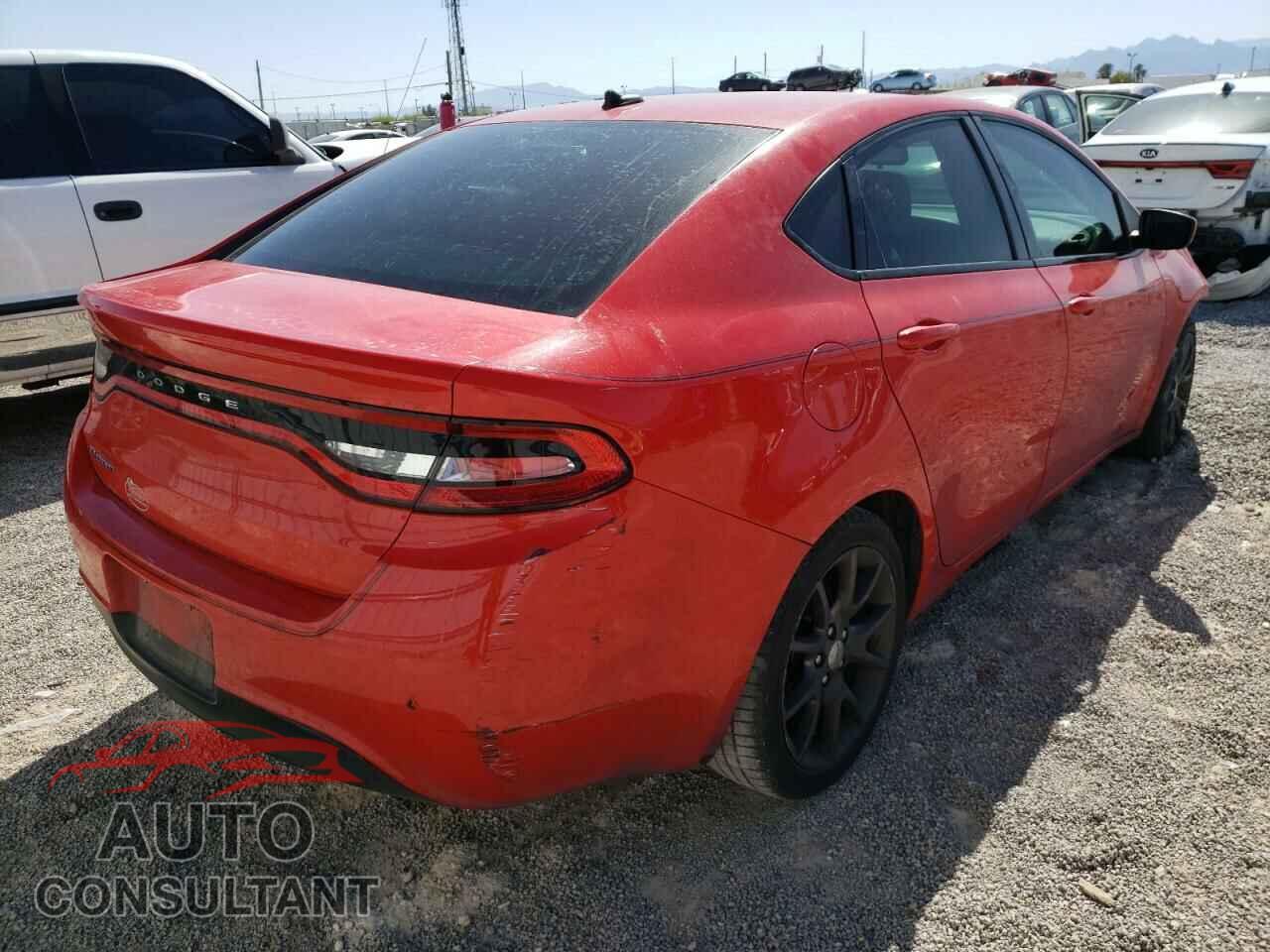 DODGE DART 2016 - 1C3CDFAA7GD755729