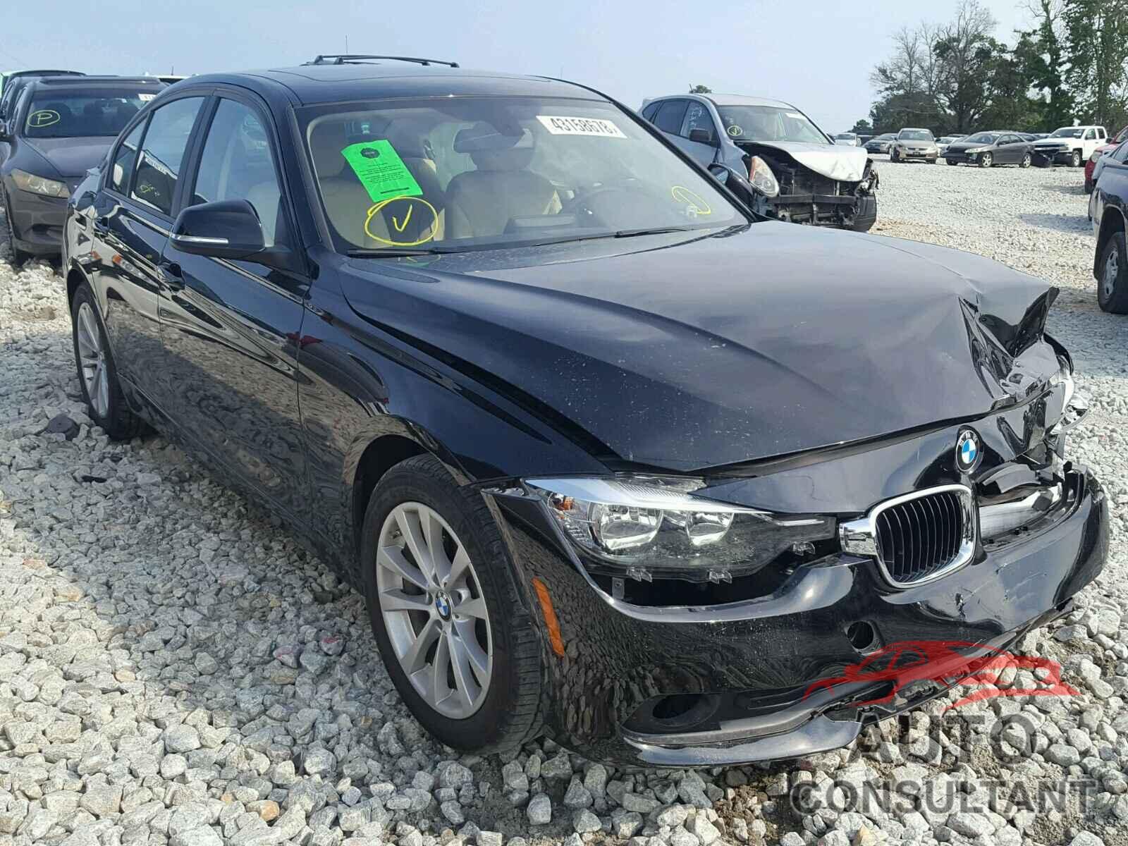 BMW 3 SERIES 2017 - WBA8A9C51HK619585