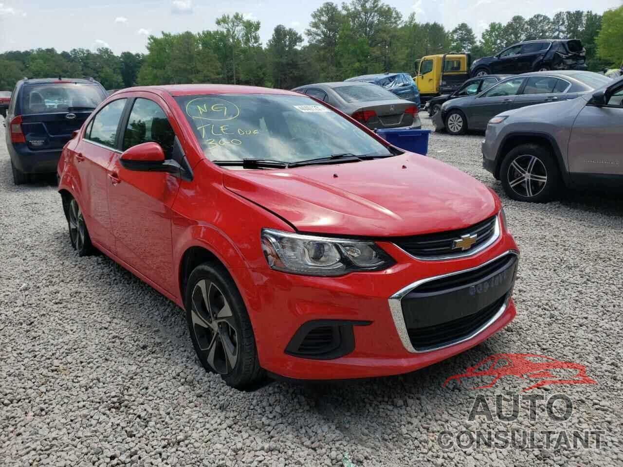 CHEVROLET SONIC 2017 - 1G1JF5SB6H4133745