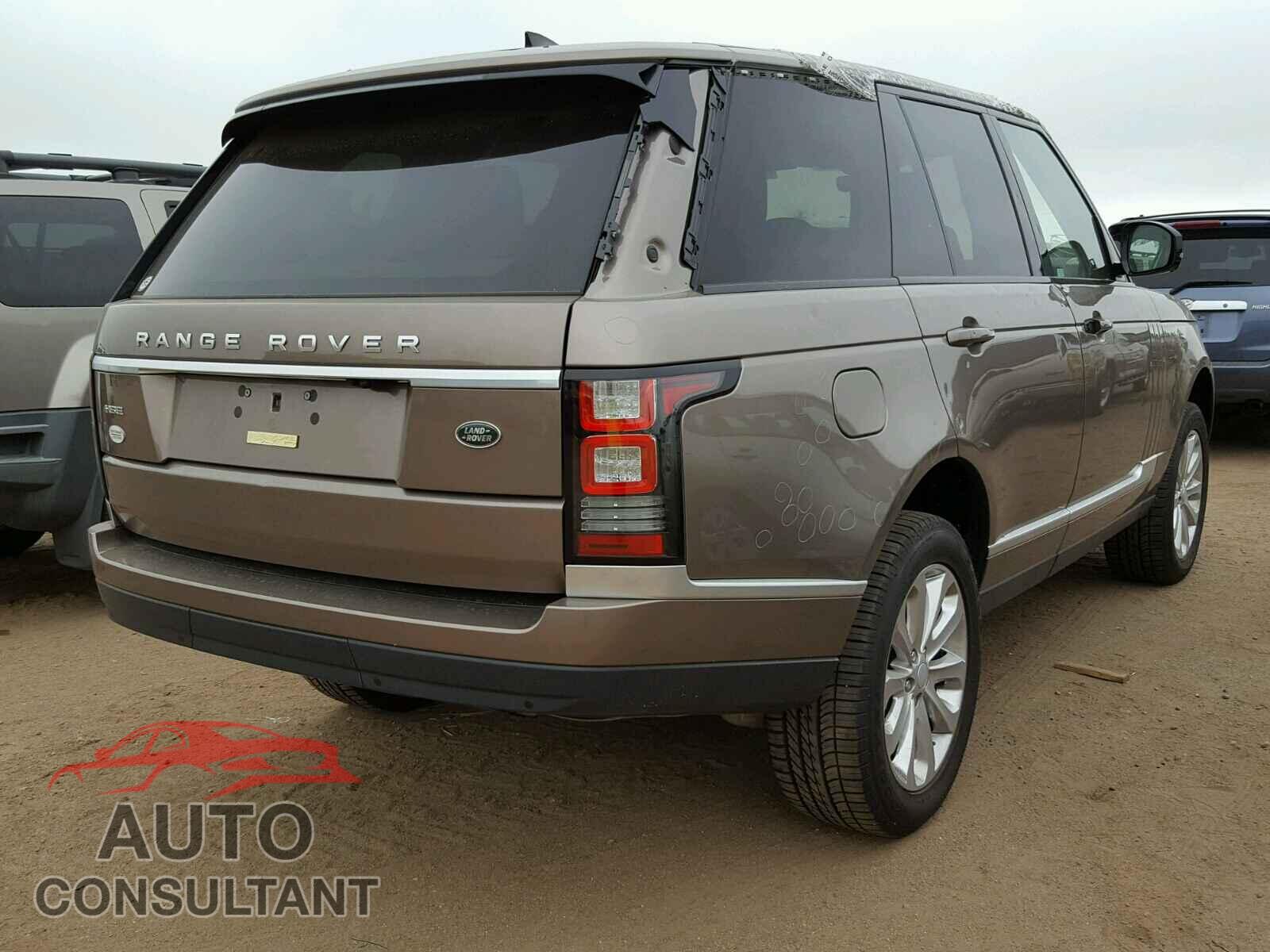 LAND ROVER RANGE ROVER HSE 2017 - SALGS2FV1HA368628