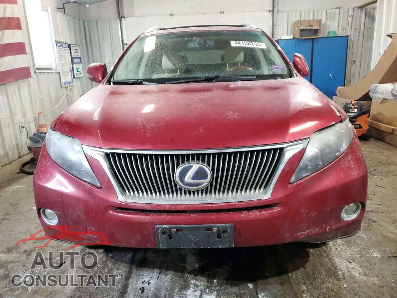 LEXUS RX450 2010 - JTJBC1BA2A2008504