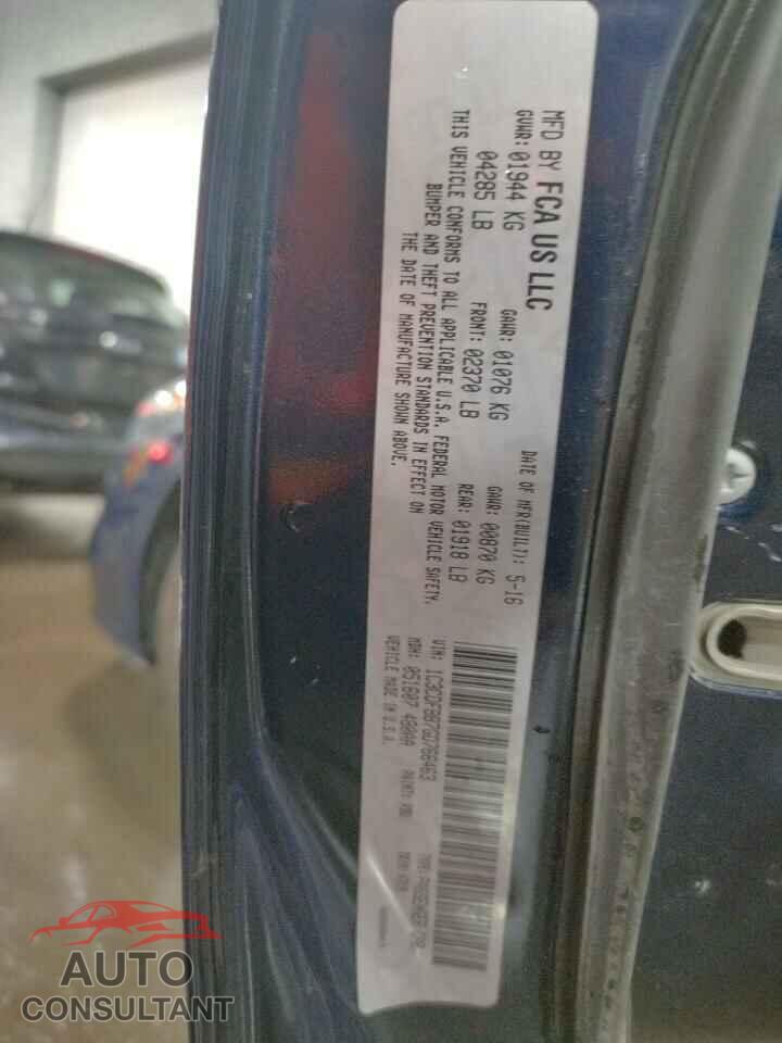 DODGE DART 2016 - 1C3CDFBB7GD766463