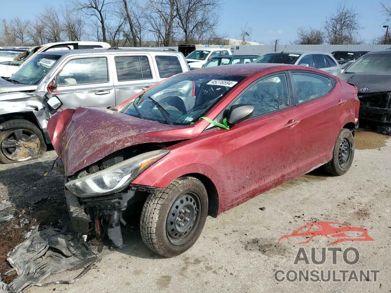 HYUNDAI ELANTRA 2016 - 5NPDH4AEXGH664122