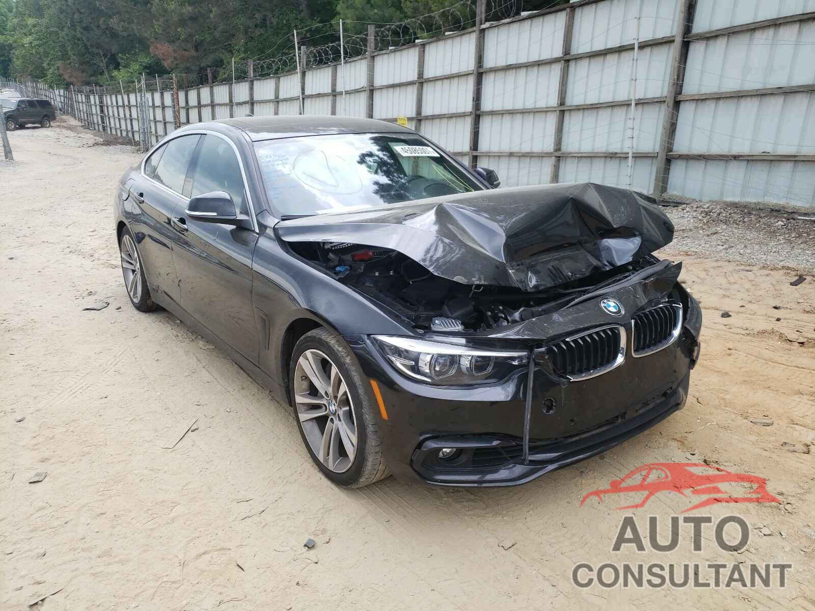 BMW 4 SERIES 2018 - WBA4J5C5XJBF07285