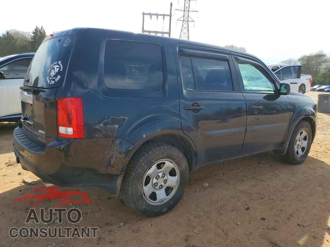 HONDA PILOT 2013 - 5FNYF4H28DB084381