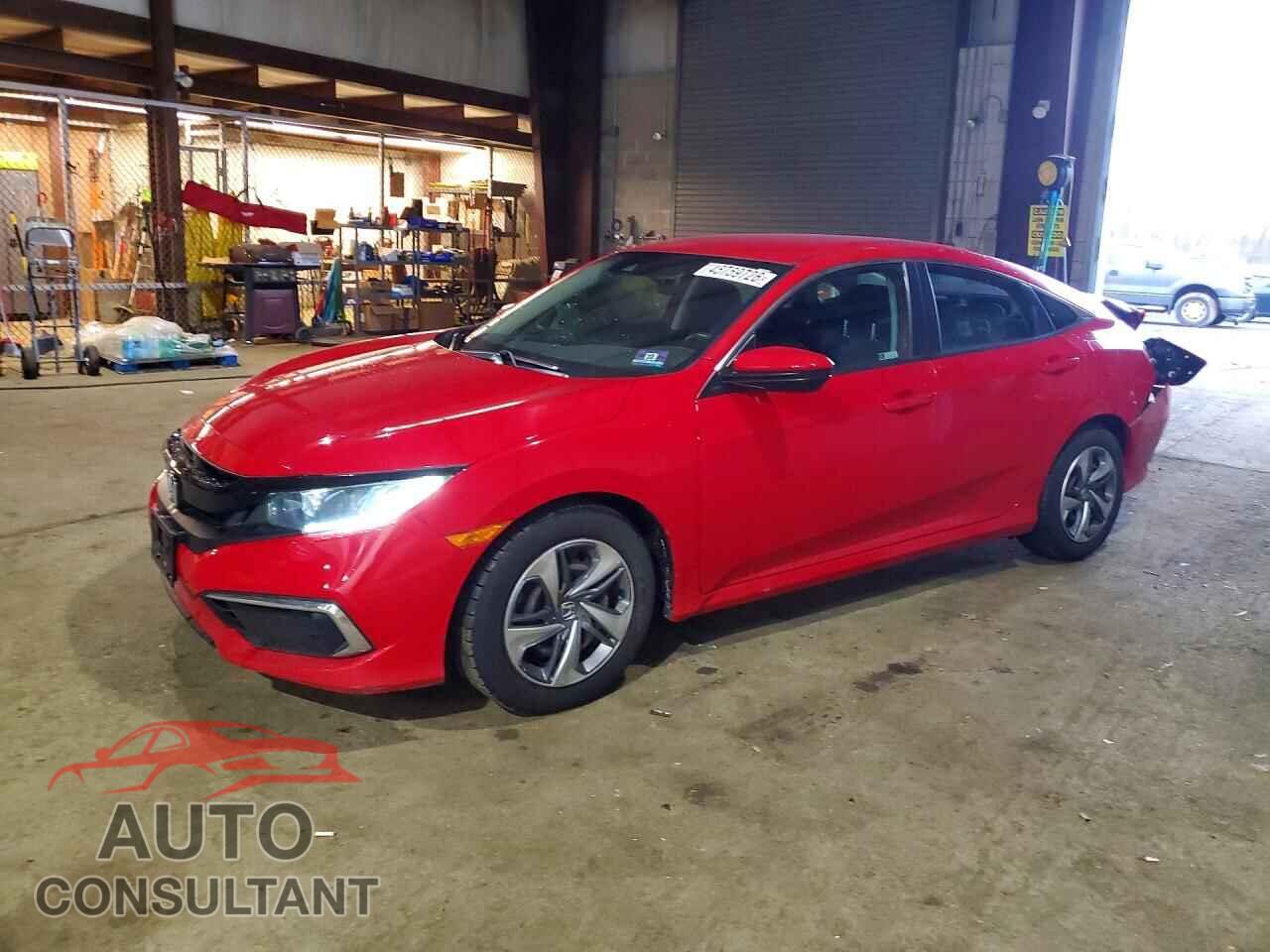 HONDA CIVIC 2019 - 2HGFC2F65KH577437