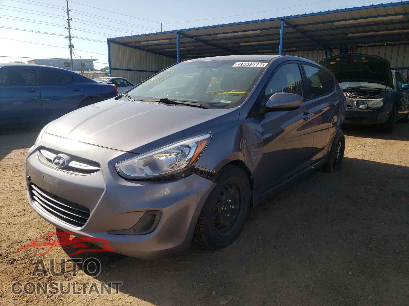 HYUNDAI ACCENT 2016 - KMHCT5AE2GU263004