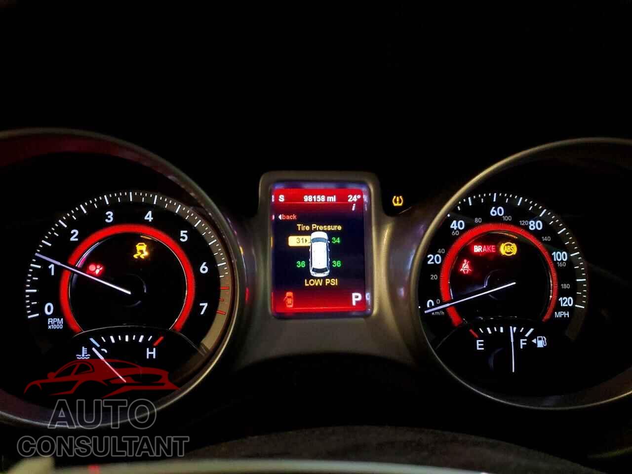 DODGE JOURNEY 2012 - 3C4PDDBG2CT258080