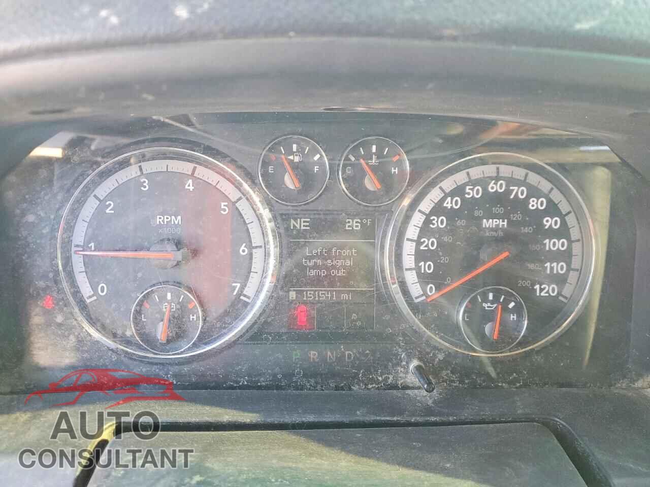 DODGE RAM 1500 2009 - 1D3HV18T29S711720