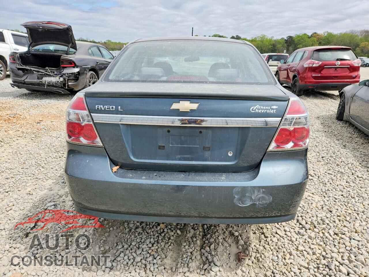 CHEVROLET AVEO 2010 - KL1TD5DE3AB124829