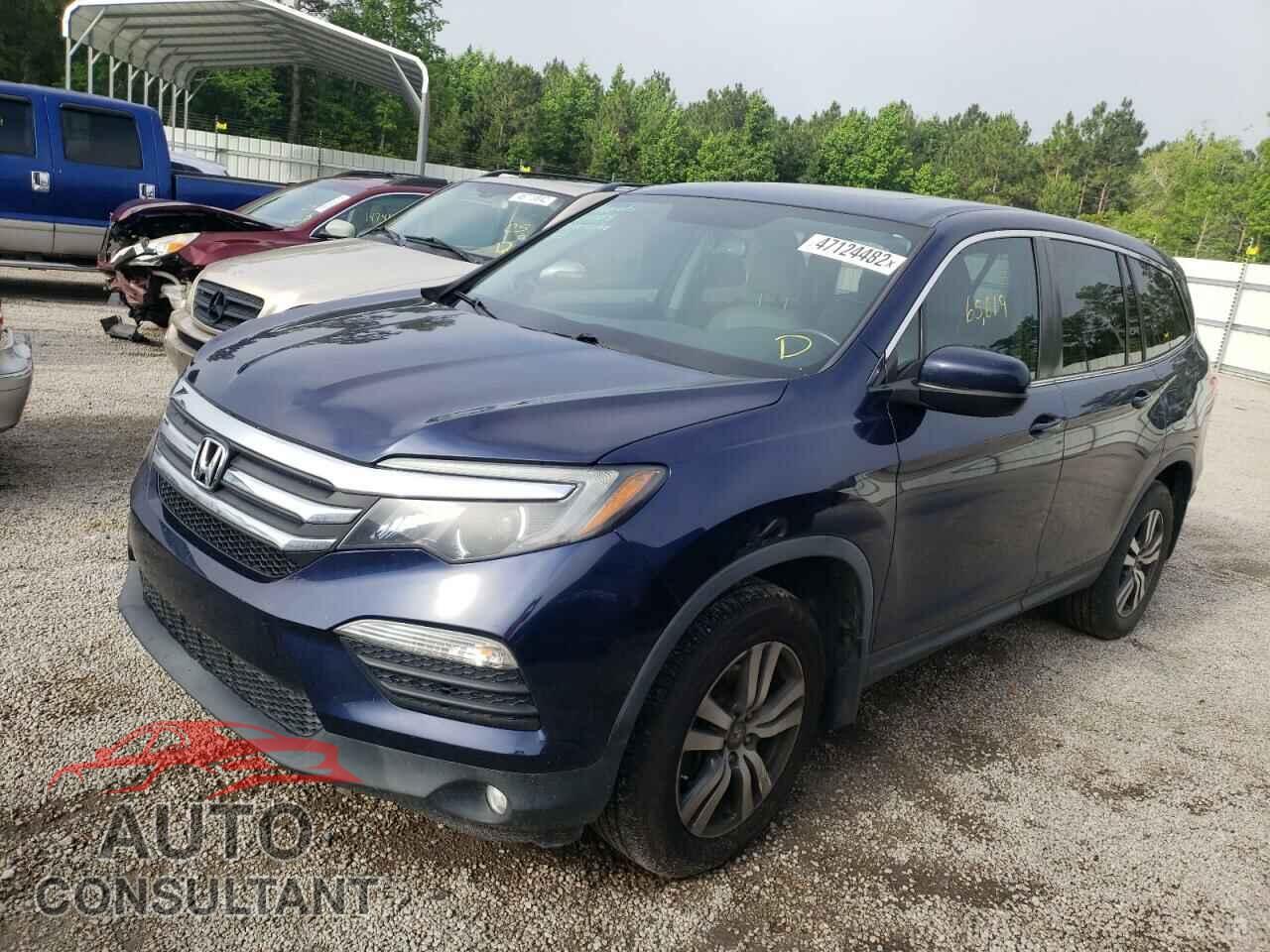 HONDA PILOT 2017 - 5FNYF6H80HB049663