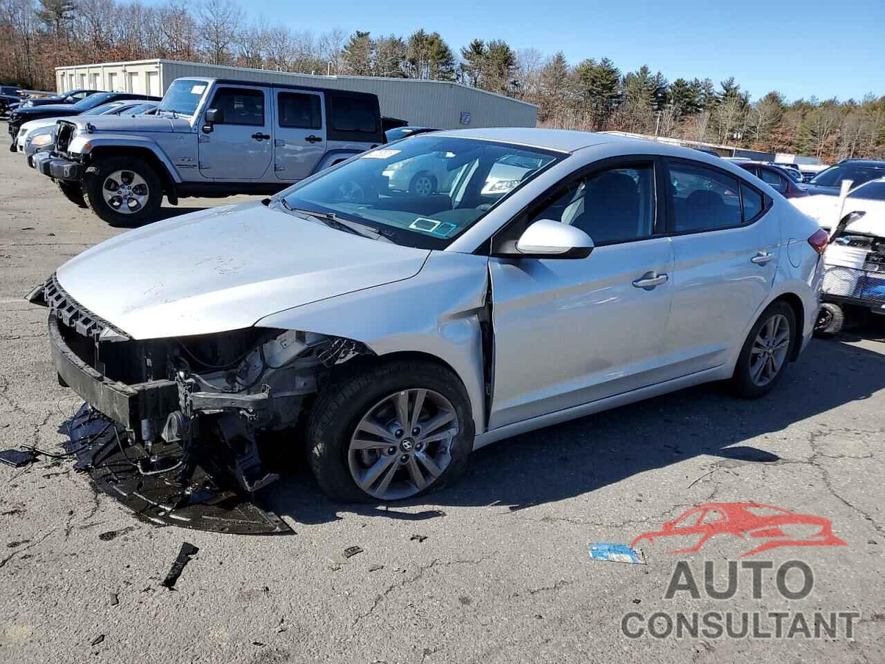 HYUNDAI ELANTRA 2018 - 5NPD84LFXJH235561